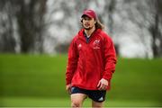 27 November 2018; Arno Botha arrives for Munster Rugby squad training at the University of Limerick in Limerick. Photo by Diarmuid Greene/Sportsfile