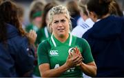 18 November 2018; Ailsa Hughes of Ireland following the Women's International Rugby match between Ireland and USA at Energia Park in Donnybrook, Dublin. Photo by Ramsey Cardy/Sportsfile