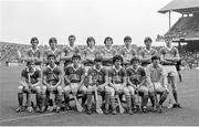 5 September 1982: The Tipperary minor team prior to the All-Ireland Minor Hurling Championship Final match between Tipperary and Galway at Croke Park, in Dublin. Photo by Ray McManus/Sportsfile