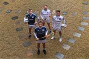 28 November 2018; Attendees, from left, Mullinalaghta and Longford’s James McGivney, Ballyboden St Endas’ Conal Keaney, Graigue Ballycallan’s Eddie Brennan and Gaoth Dobhair and Donegal’s Daire Ó Baoill during the AIB Provincial Finals Media Day in Dublin. AIB is in its 28th season sponsoring the GAA Club Championship and will celebrate their 6th season sponsoring the Camogie Association. AIB is delighted to continue to support Senior, Junior and Intermediate Championships across football, hurling, and camogie. For exclusive content and behind the scenes action throughout the AIB GAA & Camogie Club Championships follow AIB GAA on Facebook, Twitter, Instagram and Snapchat and www.aib.ie/gaa. Photo by Piaras Ó Mídheach/Sportsfile