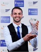 29 November 2018; Track and Field Athlete of the Year, Thomas Barr, during the Irish Life Health National Athletics Awards 2018 at the Crowne Plaza Hotel in Blanchardstown, Dublin. Photo by Sam Barnes/Sportsfile