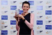 29 November 2018; Mountain Runner of the Year, Sarah McCormack, during the Irish Life Health National Athletics Awards 2018 at the Crowne Plaza Hotel in Blanchardstown, Dublin. Photo by Sam Barnes/Sportsfile