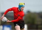 31 October 2018; Sean Horan of North East Area during the U16s 2nd Round Shane Horgan Cup match between North East Area and Metropolitan Area at Ashbourne RFC in Ashbourne, Co Meath. Photo by Piaras Ó Mídheach/Sportsfile