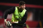 30 November 2018; Fineen Wycherley of Munster warms up prior to the Guinness PRO14 Round 10 match between Munster and Edinburgh at Irish Independent Park in Cork. Photo by Diarmuid Greene/Sportsfile