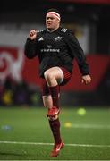 30 November 2018; Dave Kilcoyne of Munster warms up prior to the Guinness PRO14 Round 10 match between Munster and Edinburgh at Irish Independent Park in Cork. Photo by Diarmuid Greene/Sportsfile