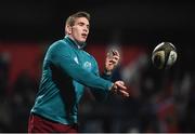 30 November 2018; Chris Farrell of Munster warms up prior to the Guinness PRO14 Round 10 match between Munster and Edinburgh at Irish Independent Park in Cork. Photo by Diarmuid Greene/Sportsfile