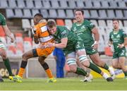 1 December 2018; Malcolm Jaer of Toyota Cheetahs is tackled by Gavin Thornbury of Connacht during the Guinness PRO14 Round 10 match between Toyota Cheetahs and Connacht at Toyota Stadium in Bloemfontein, South Africa. Photo by Frikkie Kapp/Sportsfile
