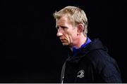 1 December 2018; Leinster head coach Leo Cullen prior to the Guinness PRO14 Round 10 match between Dragons and Leinster at Rodney Parade in Newport, Wales. Photo by Ramsey Cardy/Sportsfile
