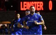 1 December 2018; Dave Kearney of Leinster runs out ahead of the Guinness PRO14 Round 10 match between Dragons and Leinster at Rodney Parade in Newport, Wales. Photo by Ramsey Cardy/Sportsfile
