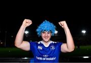 1 December 2018; Leinster supporter Andrew Wade ahead of the Guinness PRO14 Round 10 match between Dragons and Leinster at Rodney Parade in Newport, Wales. Photo by Ramsey Cardy/Sportsfile