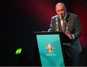1 December 2018; Lord Mayor of Dublin Nial Ring during the UEFA EURO2020 Qualifying Draw Official Dinner at the Mansion House in Dublin. Photo by Stephen McCarthy/Sportsfile