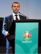 1 December 2018; UEFA President Aleksander Ceferin during the UEFA EURO2020 Qualifying Draw Official Dinner at the Mansion House in Dublin. Photo by Stephen McCarthy/Sportsfile