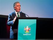 1 December 2018; John Delaney, CEO, Football Association of Ireland, during the UEFA EURO2020 Qualifying Draw Official Dinner at the Mansion House in Dublin. Photo by Stephen McCarthy/Sportsfile