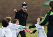 2 December 2018; PwC All Star footballer Paul Geaney of Kerry with members of the Philadelphia GAA Club during a Coaching Session as part of the PwC All Stars Football tour at Philadelphia GAA Club in Limerick Field, Longview Rd, Pottstown, Philadelphia, PA, USA. Photo by Ray McManus/Sportsfile