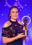 1 December 2018; Síofra O’Shea of Kerry with her young player of the year award during the TG4 Ladies Football All Stars Awards 2018, in association with Lidl, at the Citywest Hotel in Dublin. Photo by Brendan Moran/Sportsfile