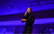 1 December 2018; Jake Carter performing during the TG4 Ladies Football All Stars Awards 2018, in association with Lidl, at the Citywest Hotel in Dublin. Photo by Brendan Moran/Sportsfile