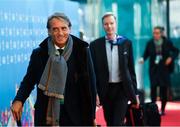 2 December 2018; Italy head coach Roberto Mancini arrives prior to the UEFA EURO2020 Qualifying Draw at the Convention Centre in Dublin. Photo by Sam Barnes/Sportsfile