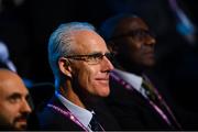 2 December 2018; Republic of Ireland manager Mick McCarthy during the UEFA EURO2020 Qualifying Draw at the Convention Centre in Dublin. (Photo by Stephen McCarthy / UEFA via Sportsfile)