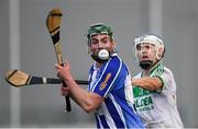 2 December 2018; Simon Lambert of Ballyboden St Enda's in action against TJ Reid of Ballyhale Shamrocks during the AIB Leinster GAA Hurling Senior Club Championship Final match Ballyboden St Enda's and Ballyhale Shamrocks at Netwatch Cullen Park in Carlow. Photo by Piaras Ó Mídheach/Sportsfile