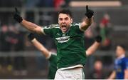 2 December 2018; Michael Carroll of Gaoth Dobhair celebrates after the AIB Ulster GAA Football Senior Club Championship Final match between Gaoth Dobhair and Scotstown at Healy Park in Tyrone. Photo by Oliver McVeigh/Sportsfile