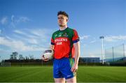 3 December 2018; Nigel Dunne of Shamrocks during the AIB Leinster GAA Club Football Finals Launch at the GAA Games Development Centre in Abbotstown, Dublin. Photo by David Fitzgerald/Sportsfile