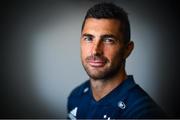 3 December 2018; Rob Kearney poses for a portrait following a Leinster Rugby press conference at Leinster Rugby Headquarters in Dublin. Photo by Ramsey Cardy/Sportsfile