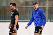 3 December 2018; Garry Ringrose, right, and Tom Daly during Leinster Rugby squad training at Energia Park in Donnybrook, Dublin. Photo by Ramsey Cardy/Sportsfile