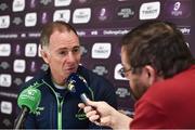 4 December 2018; Connacht head coach Andy Friend during a Connacht Rugby press conference at the Sportsground in Galway. Photo by Sam Barnes/Sportsfile