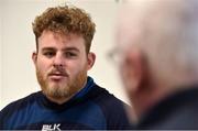 4 December 2018; Finlay Bealham during a Connacht Rugby press conference at the Sportsground in Galway. Photo by Sam Barnes/Sportsfile