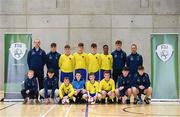 4 December 2018; St. Louis Community School, Kiltimagh, Mayo, ahead of the Post-Primary Schools National Futsal Finals at Waterford IT Sports Arena in Waterford. Photo by Eóin Noonan/Sportsfile