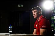 4 December 2018; Peter O'Mahony during a Munster Rugby press conference at the University of Limerick in Limerick. Photo by Diarmuid Greene/Sportsfile