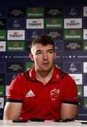 4 December 2018; Peter O'Mahony during a Munster Rugby press conference at the University of Limerick in Limerick. Photo by Diarmuid Greene/Sportsfile