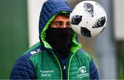 4 December 2018; Tiernan O'Halloran during Connacht Rugby squad training at the Sportsground in Galway. Photo by Sam Barnes/Sportsfile