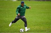 4 December 2018; Bundee Aki during Connacht Rugby squad training at the Sportsground in Galway. Photo by Sam Barnes/Sportsfile