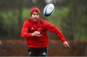 4 December 2018; Conor Murray during Munster Rugby squad training at the University of Limerick in Limerick. Photo by Diarmuid Greene/Sportsfile