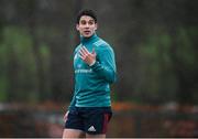 4 December 2018; Joey Carbery during Munster Rugby squad training at the University of Limerick in Limerick. Photo by Diarmuid Greene/Sportsfile