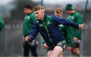 4 December 2018; Conor Fitzgerald during Connacht Rugby squad training at the Sportsground in Galway. Photo by Sam Barnes/Sportsfile