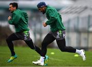 4 December 2018; Bundee Aki during Connacht Rugby squad training at the Sportsground in Galway. Photo by Sam Barnes/Sportsfile