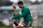 4 December 2018; Jarrad Butler during Connacht Rugby squad training at the Sportsground in Galway. Photo by Sam Barnes/Sportsfile