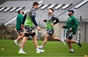 4 December 2018; Finlay Bealham, second from right, during Connacht Rugby squad training at the Sportsground in Galway. Photo by Sam Barnes/Sportsfile