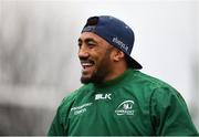 4 December 2018; Bunkee Aki during Connacht Rugby squad training at the Sportsground in Galway. Photo by Sam Barnes/Sportsfile