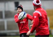 6 December 2018; Will Addison during the Ulster Rugby Captain's Run at the Kingspan Stadium in Belfast. Photo by Oliver McVeigh/Sportsfile