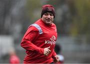 6 December 2018; Rory Best during the Ulster Rugby Captain's Run at the Kingspan Stadium in Belfast. Photo by Oliver McVeigh/Sportsfile