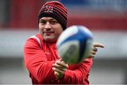 6 December 2018; Rory Best during the Ulster Rugby Captain's Run at the Kingspan Stadium in Belfast. Photo by Oliver McVeigh/Sportsfile