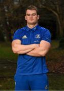 6 December 2018; Rhys Ruddock poses for a portrait following a Leinster Rugby press conference at Leinster Rugby Headquarters in Dublin. Photo by Eóin Noonan/Sportsfile