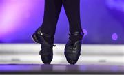 1 December 2018; View of Irish dancing shoes during the TG4 Ladies Football All Stars Awards 2018, in association with Lidl, at the Citywest Hotel in Dublin. Photo by Brendan Moran/Sportsfile