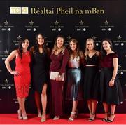 1 December 2018; In attendance at the TG4 Ladies Football All Stars Awards 2018, in association with Lidl, at the Citywest Hotel in Dublin, are, from left, Ciara Gorman, Una Cafferkey, Noelle Gormley, Jenny Creegan, Denise McGrath, Tara Doddy all from Sligo. Photo by Brendan Moran/Sportsfile