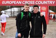 8 December 2018; Garry Campbell, right, and Daire Finn of Ireland during the European Cross Country Previews at Beekse Bergen Safari Park in Tilburg, Netherlands. Photo by Sam Barnes/Sportsfile