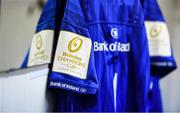 8 December 2018; The jersey of Cian Healy in the Leinster dressing room ahead of the European Rugby Champions Cup Pool 1 Round 3 match between Bath and Leinster at the Recreation Ground in Bath, England. Photo by Ramsey Cardy/Sportsfile