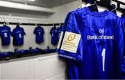 8 December 2018; The jersey of Cian Healy in the Leinster dressing room ahead of the European Rugby Champions Cup Pool 1 Round 3 match between Bath and Leinster at the Recreation Ground in Bath, England. Photo by Ramsey Cardy/Sportsfile
